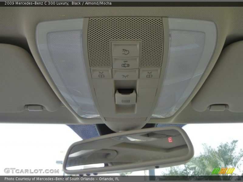 Black / Almond/Mocha 2009 Mercedes-Benz C 300 Luxury