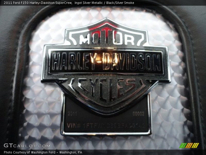 Ingot Silver Metallic / Black/Silver Smoke 2011 Ford F150 Harley-Davidson SuperCrew
