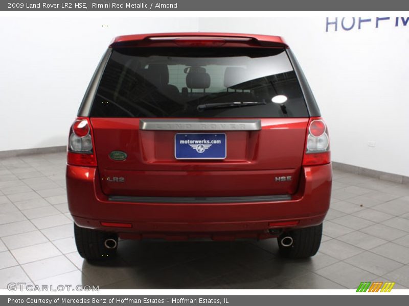 Rimini Red Metallic / Almond 2009 Land Rover LR2 HSE