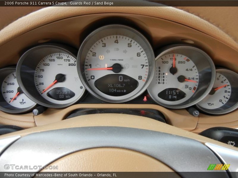  2006 911 Carrera S Coupe Carrera S Coupe Gauges