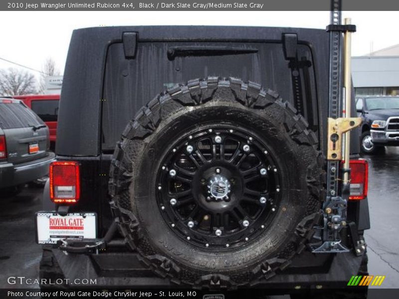 Black / Dark Slate Gray/Medium Slate Gray 2010 Jeep Wrangler Unlimited Rubicon 4x4