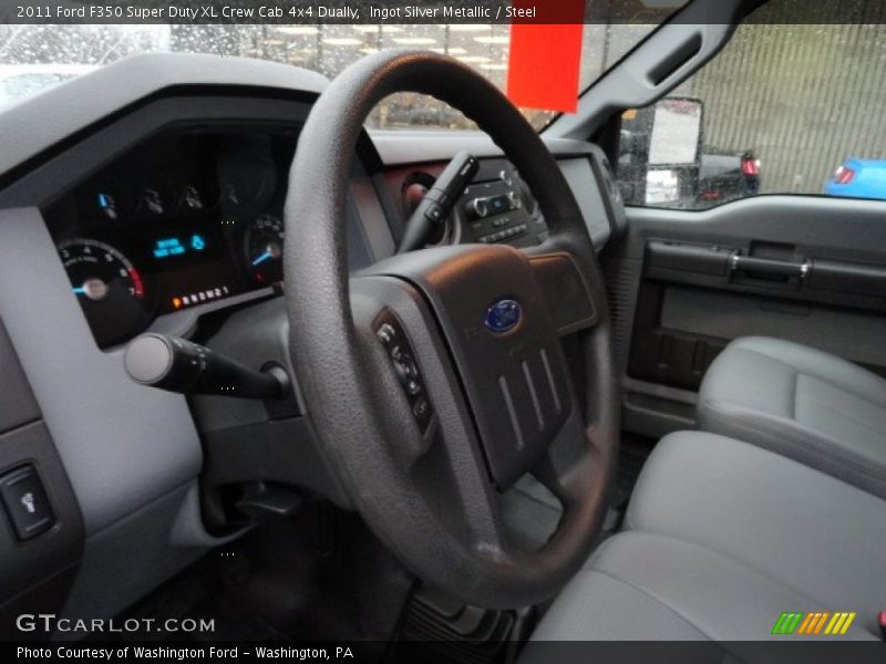  2011 F350 Super Duty XL Crew Cab 4x4 Dually Steering Wheel