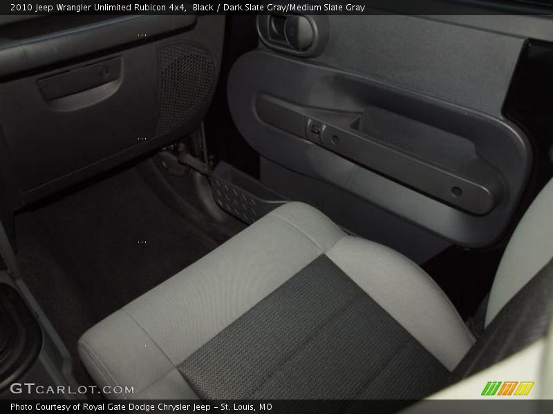 Black / Dark Slate Gray/Medium Slate Gray 2010 Jeep Wrangler Unlimited Rubicon 4x4