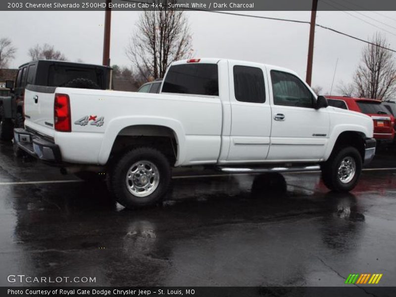 Summit White / Dark Charcoal 2003 Chevrolet Silverado 2500HD Extended Cab 4x4