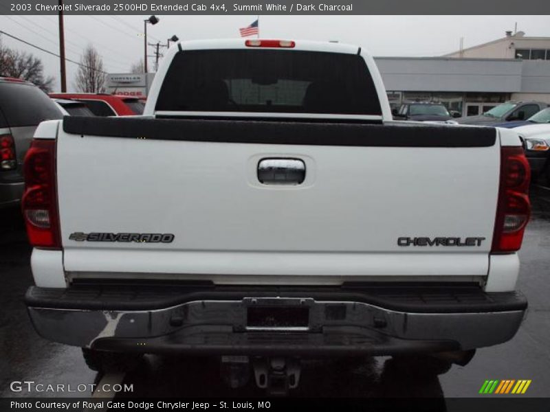 Summit White / Dark Charcoal 2003 Chevrolet Silverado 2500HD Extended Cab 4x4