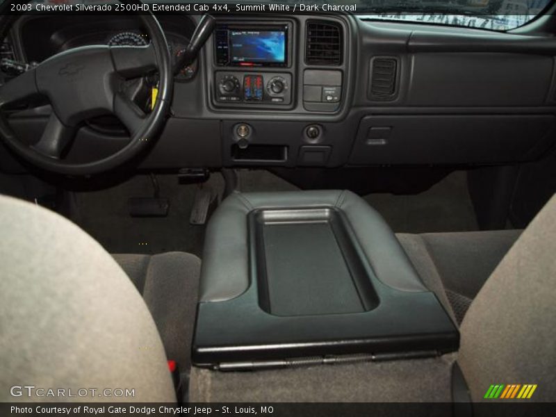 Summit White / Dark Charcoal 2003 Chevrolet Silverado 2500HD Extended Cab 4x4