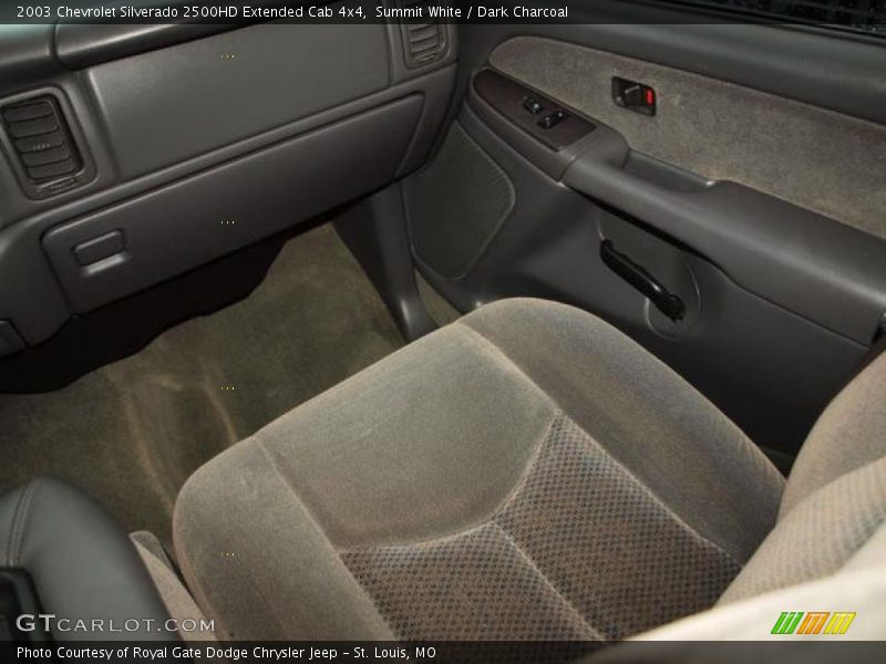 Summit White / Dark Charcoal 2003 Chevrolet Silverado 2500HD Extended Cab 4x4