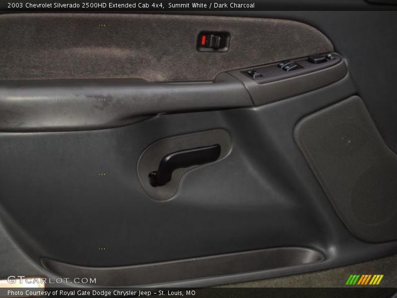 Summit White / Dark Charcoal 2003 Chevrolet Silverado 2500HD Extended Cab 4x4