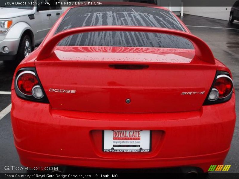 Flame Red / Dark Slate Gray 2004 Dodge Neon SRT-4