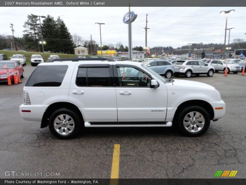 Oxford White / Camel 2007 Mercury Mountaineer AWD