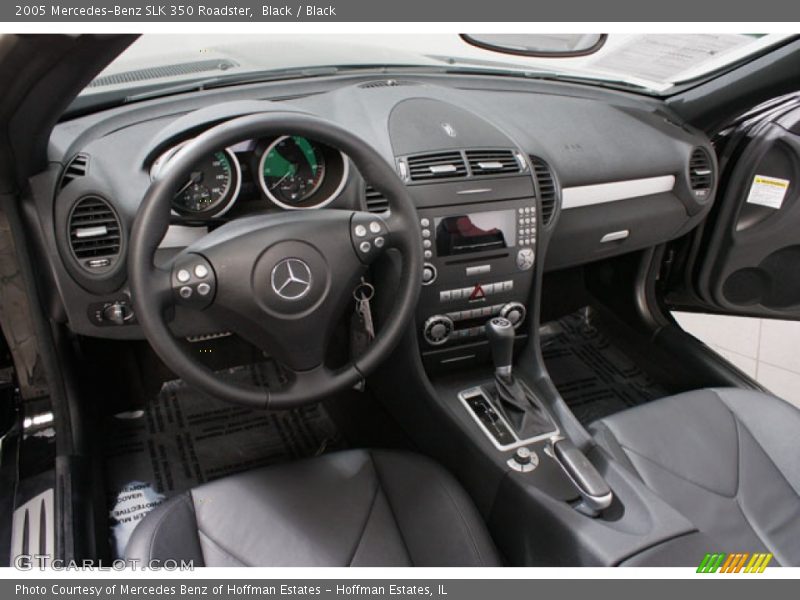 Black / Black 2005 Mercedes-Benz SLK 350 Roadster