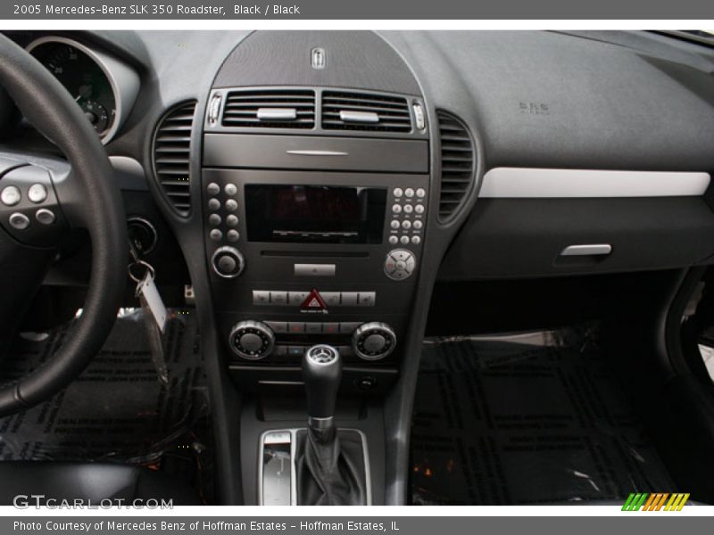 Black / Black 2005 Mercedes-Benz SLK 350 Roadster