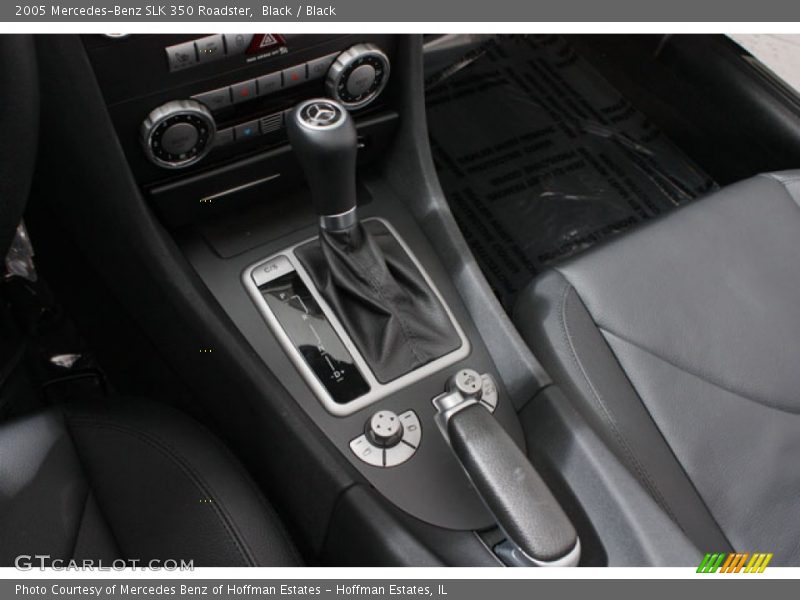 Black / Black 2005 Mercedes-Benz SLK 350 Roadster