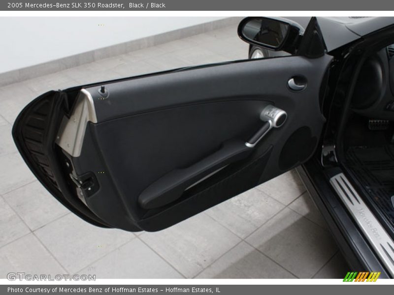 Black / Black 2005 Mercedes-Benz SLK 350 Roadster