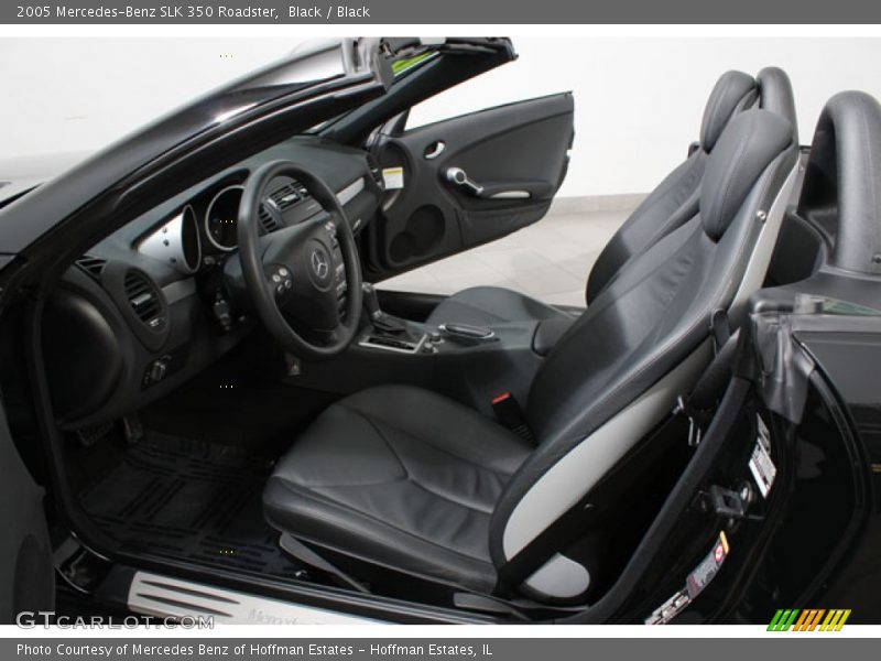 Black / Black 2005 Mercedes-Benz SLK 350 Roadster