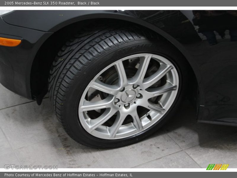 Black / Black 2005 Mercedes-Benz SLK 350 Roadster