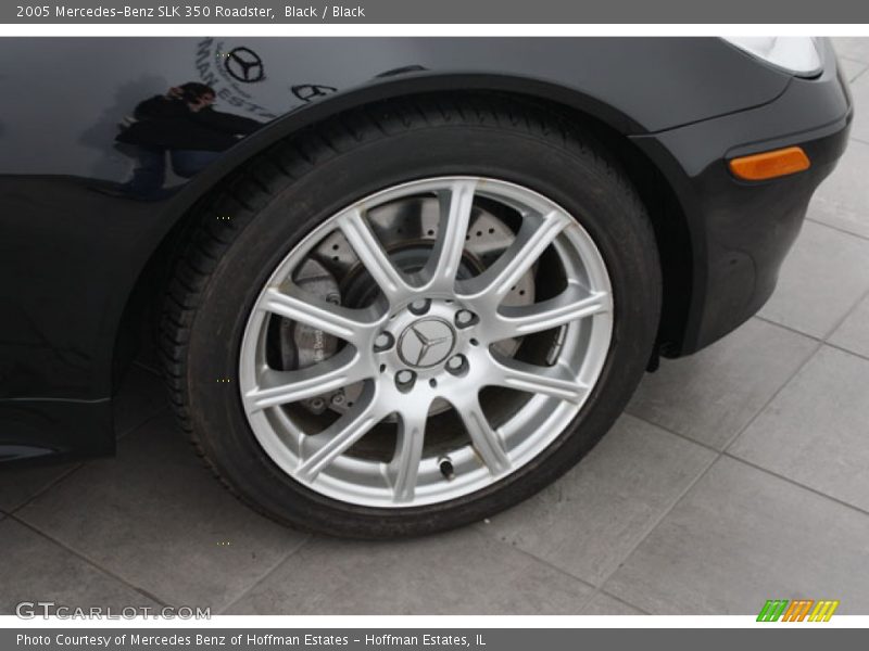 Black / Black 2005 Mercedes-Benz SLK 350 Roadster