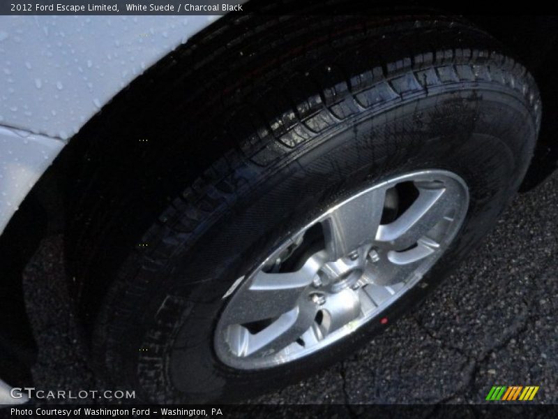 White Suede / Charcoal Black 2012 Ford Escape Limited