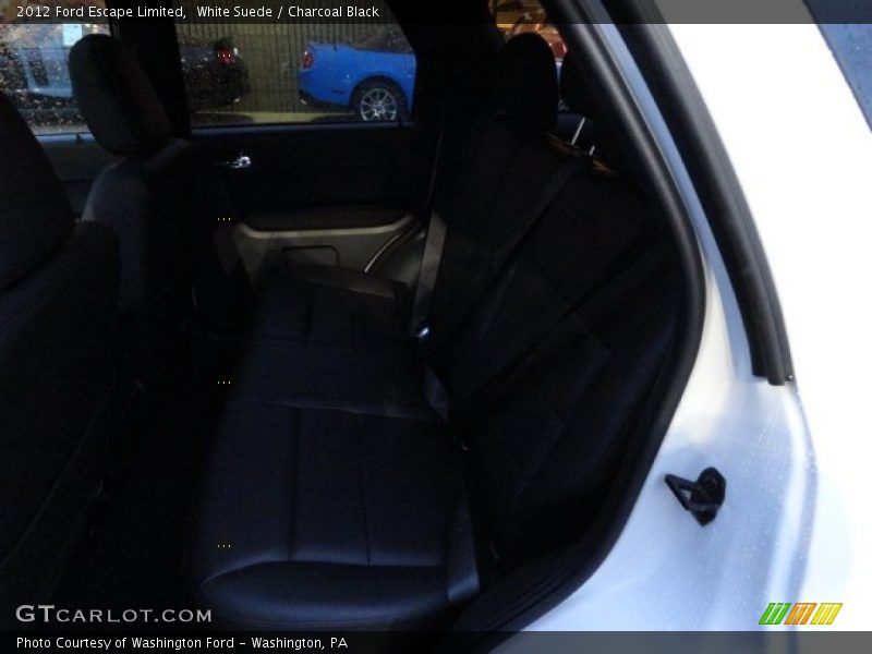 White Suede / Charcoal Black 2012 Ford Escape Limited