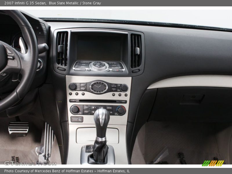 Blue Slate Metallic / Stone Gray 2007 Infiniti G 35 Sedan