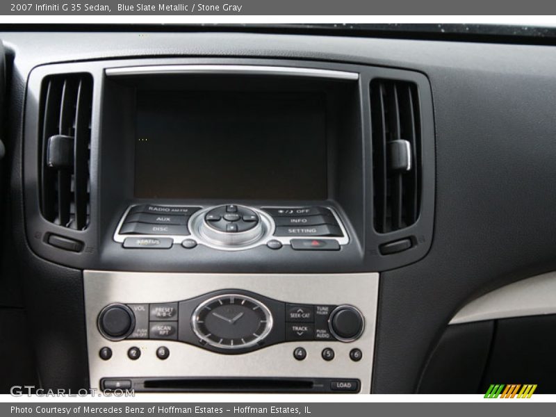 Blue Slate Metallic / Stone Gray 2007 Infiniti G 35 Sedan