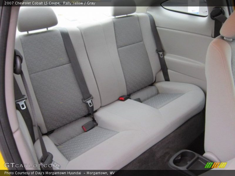 Rally Yellow / Gray 2007 Chevrolet Cobalt LS Coupe