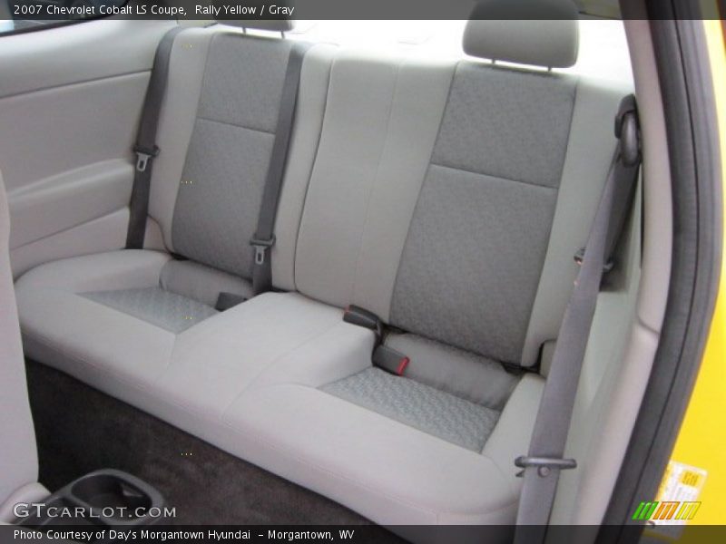Rally Yellow / Gray 2007 Chevrolet Cobalt LS Coupe