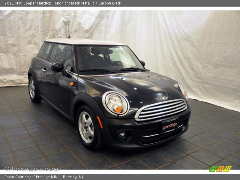 Midnight Black Metallic / Carbon Black 2011 Mini Cooper Hardtop