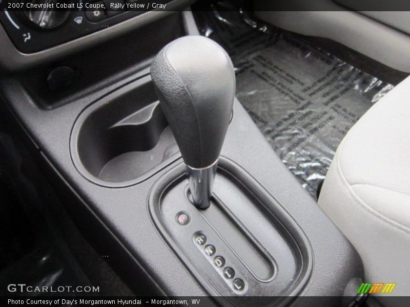 Rally Yellow / Gray 2007 Chevrolet Cobalt LS Coupe