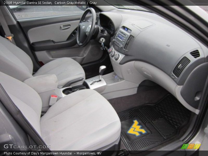 Dashboard of 2008 Elantra SE Sedan