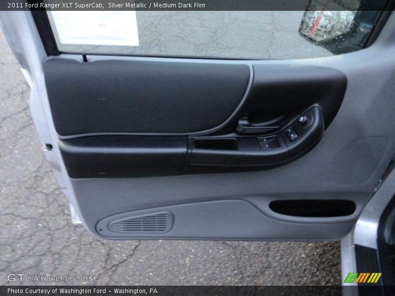 Silver Metallic / Medium Dark Flint 2011 Ford Ranger XLT SuperCab