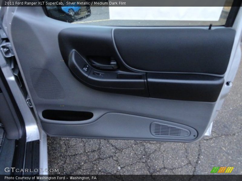 Silver Metallic / Medium Dark Flint 2011 Ford Ranger XLT SuperCab