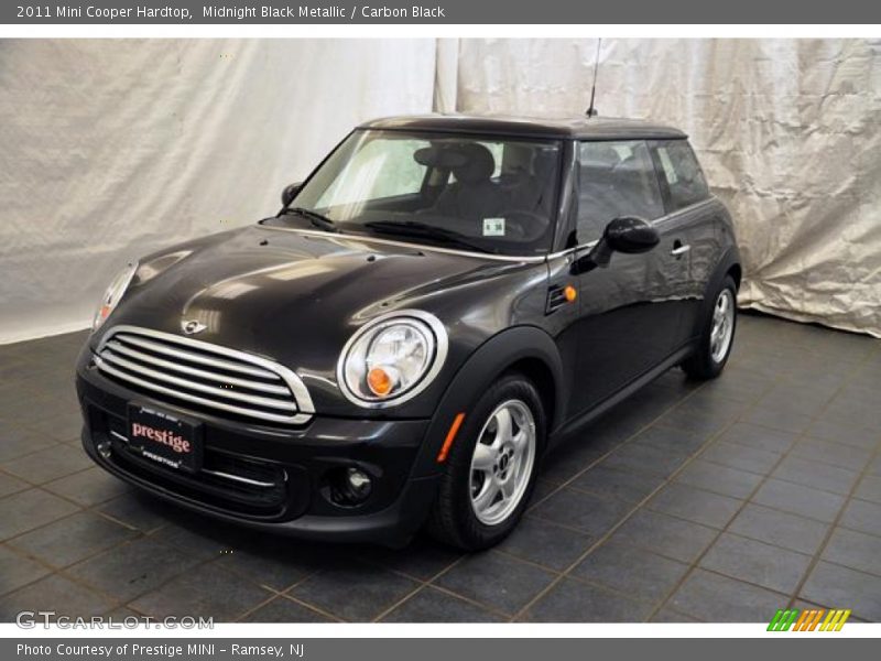 Midnight Black Metallic / Carbon Black 2011 Mini Cooper Hardtop