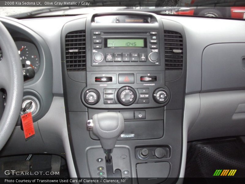 Olive Gray Metallic / Gray 2008 Kia Sedona LX