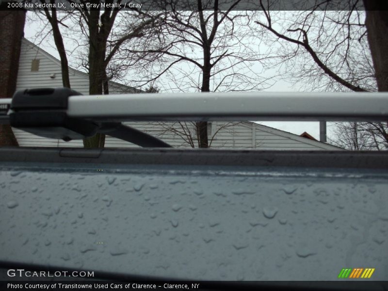 Olive Gray Metallic / Gray 2008 Kia Sedona LX