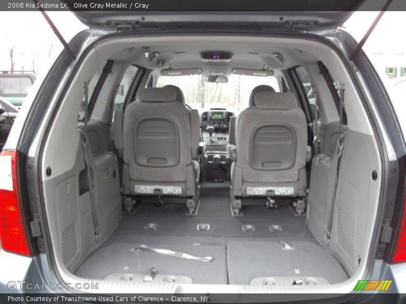 Olive Gray Metallic / Gray 2008 Kia Sedona LX