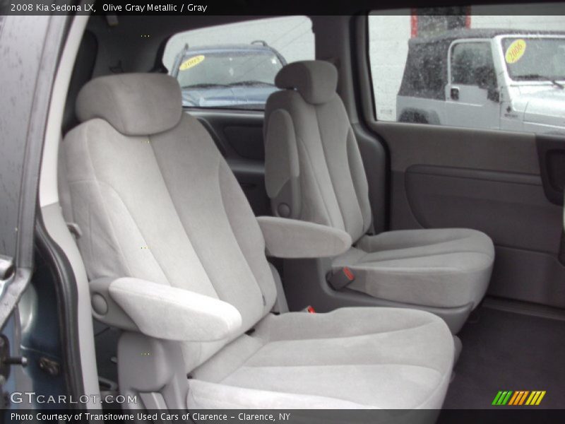 Olive Gray Metallic / Gray 2008 Kia Sedona LX