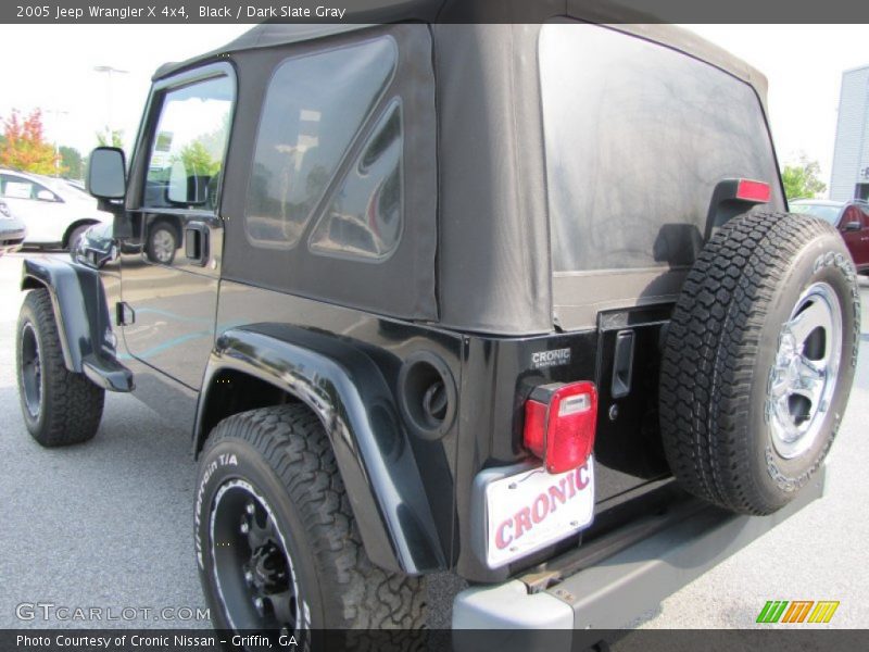 Black / Dark Slate Gray 2005 Jeep Wrangler X 4x4