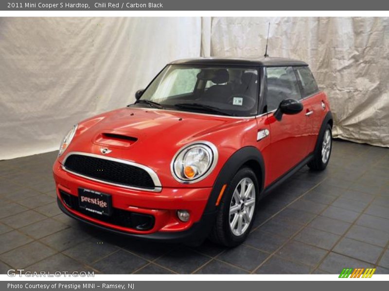 Chili Red / Carbon Black 2011 Mini Cooper S Hardtop
