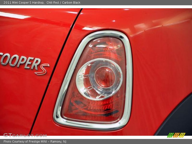 Chili Red / Carbon Black 2011 Mini Cooper S Hardtop