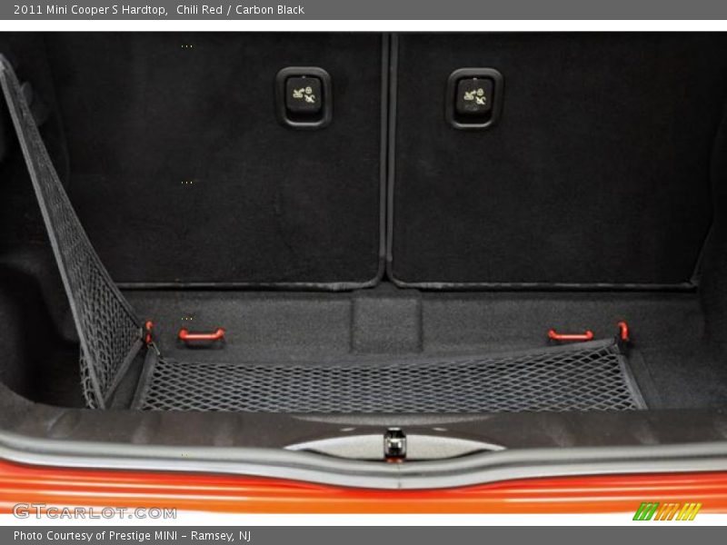 Chili Red / Carbon Black 2011 Mini Cooper S Hardtop