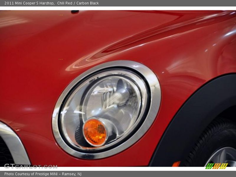 Chili Red / Carbon Black 2011 Mini Cooper S Hardtop
