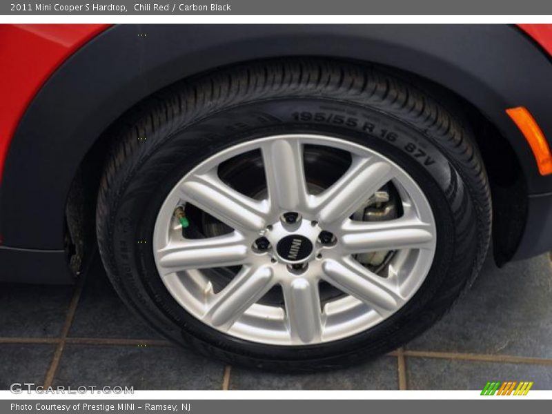 Chili Red / Carbon Black 2011 Mini Cooper S Hardtop