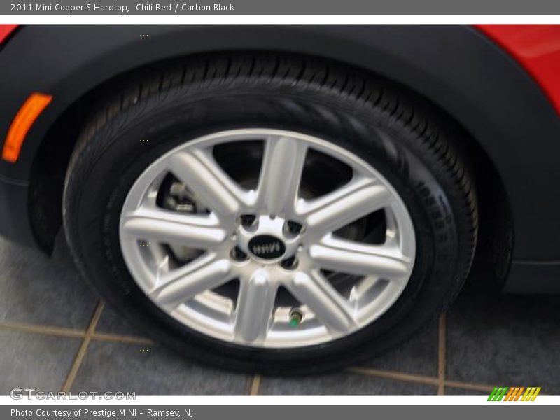 Chili Red / Carbon Black 2011 Mini Cooper S Hardtop