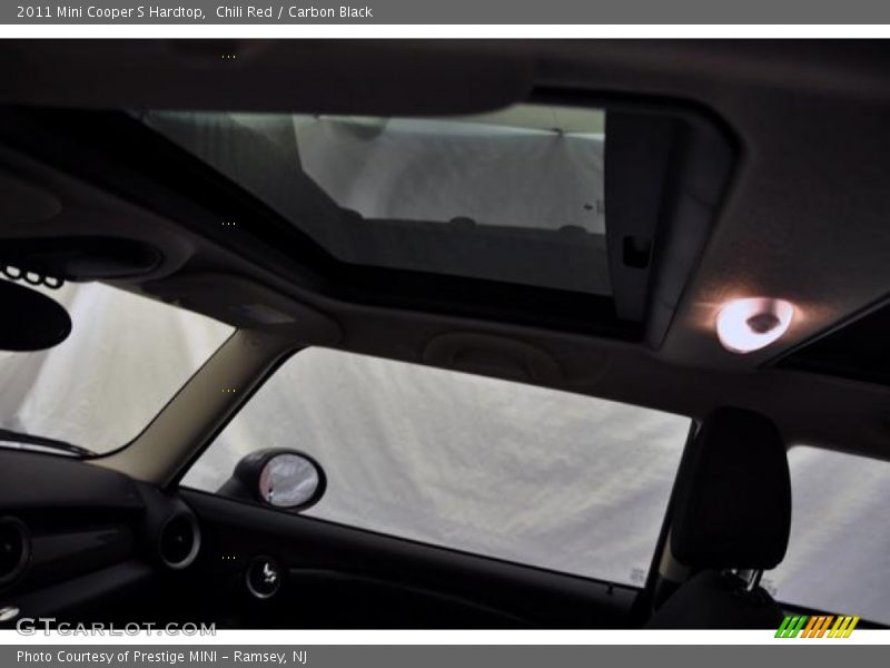 Chili Red / Carbon Black 2011 Mini Cooper S Hardtop