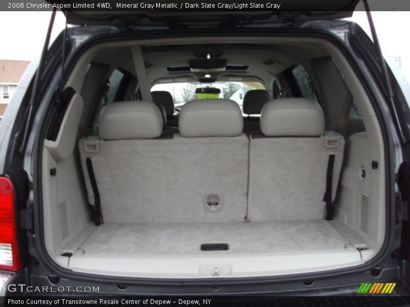 Mineral Gray Metallic / Dark Slate Gray/Light Slate Gray 2008 Chrysler Aspen Limited 4WD