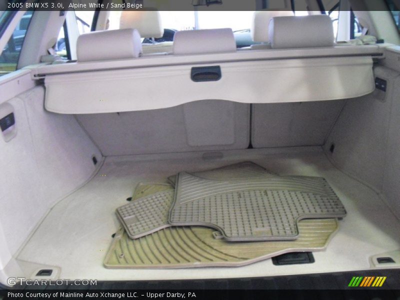 Alpine White / Sand Beige 2005 BMW X5 3.0i