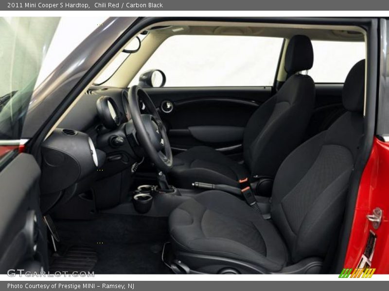 Chili Red / Carbon Black 2011 Mini Cooper S Hardtop