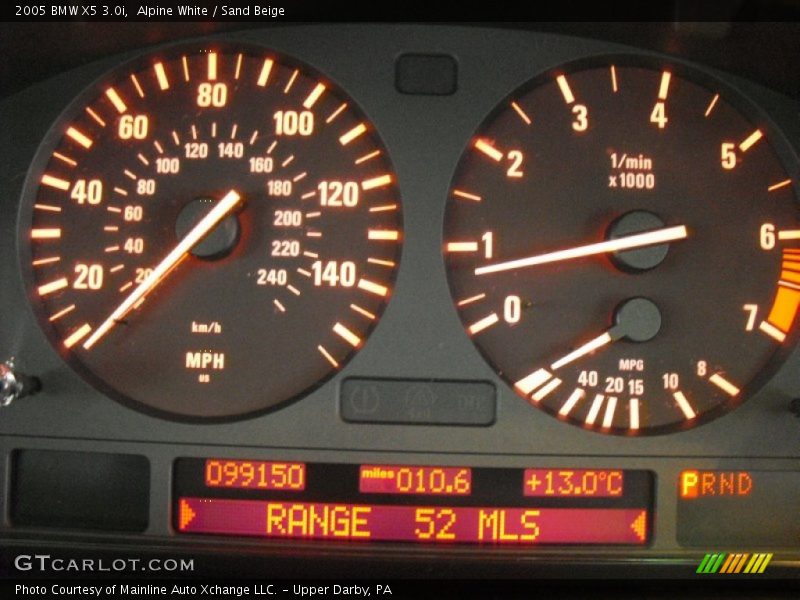 Alpine White / Sand Beige 2005 BMW X5 3.0i