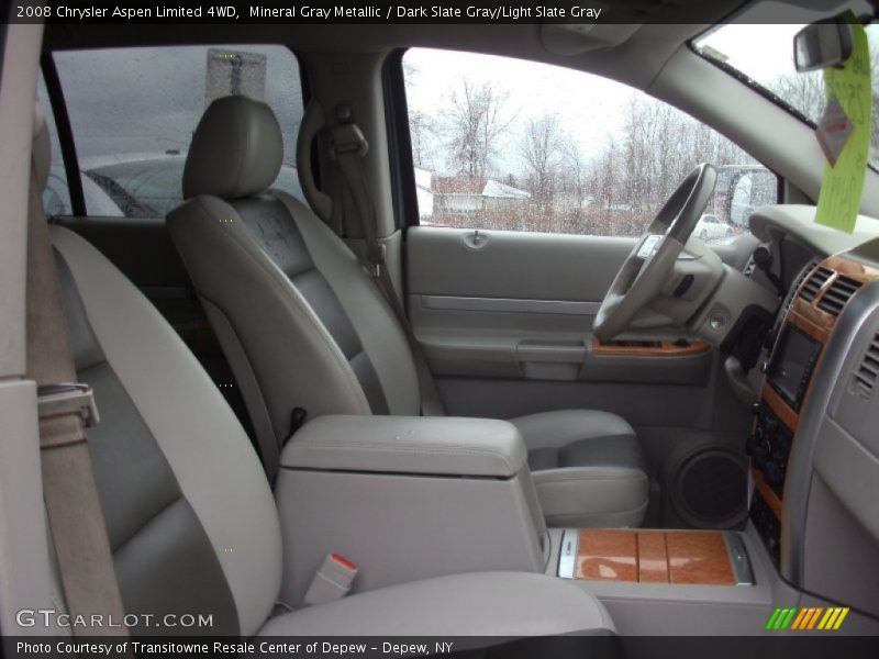 Mineral Gray Metallic / Dark Slate Gray/Light Slate Gray 2008 Chrysler Aspen Limited 4WD